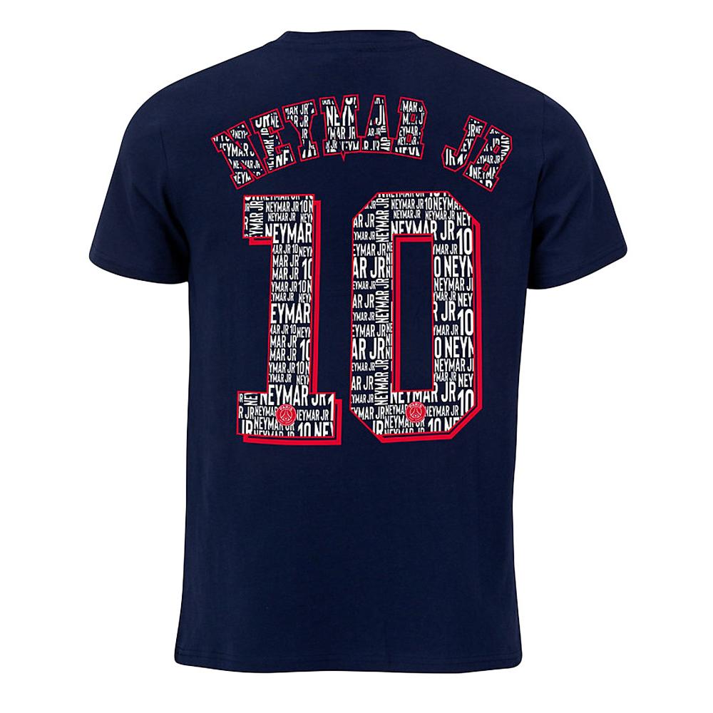 Neymar Paris T-shirt Marine Enfant PSG vue 2