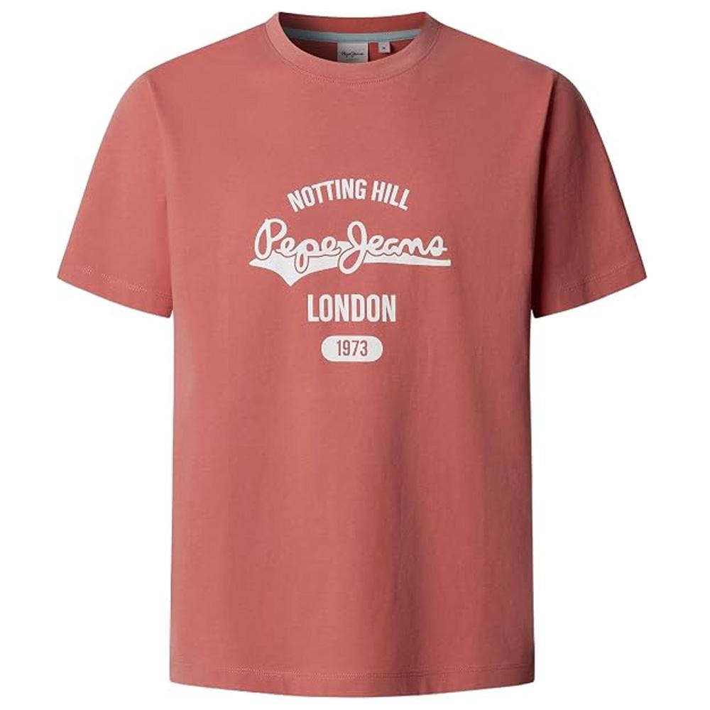 Camiseta roja de hombre Pepe Jeans Jimmy barato