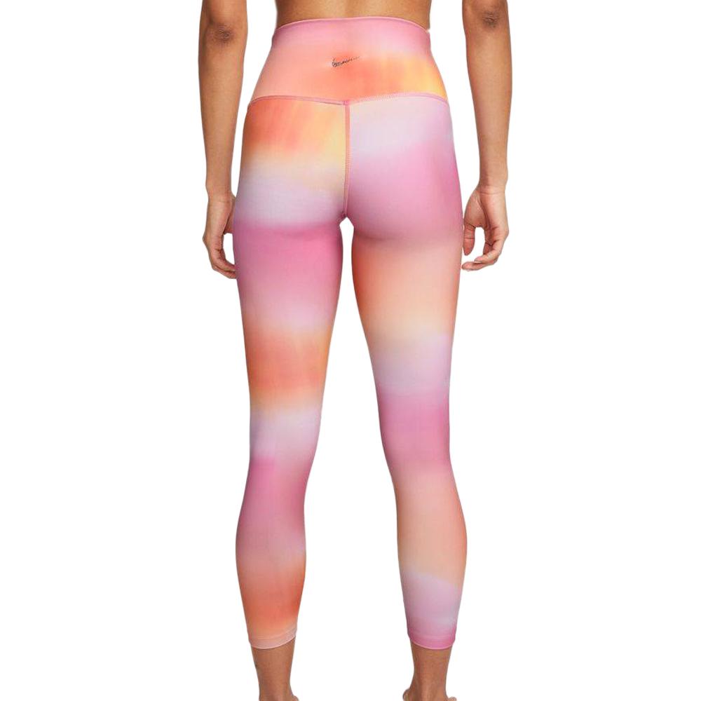 Legging Rose/Orange Femme Nike Hr vue 2