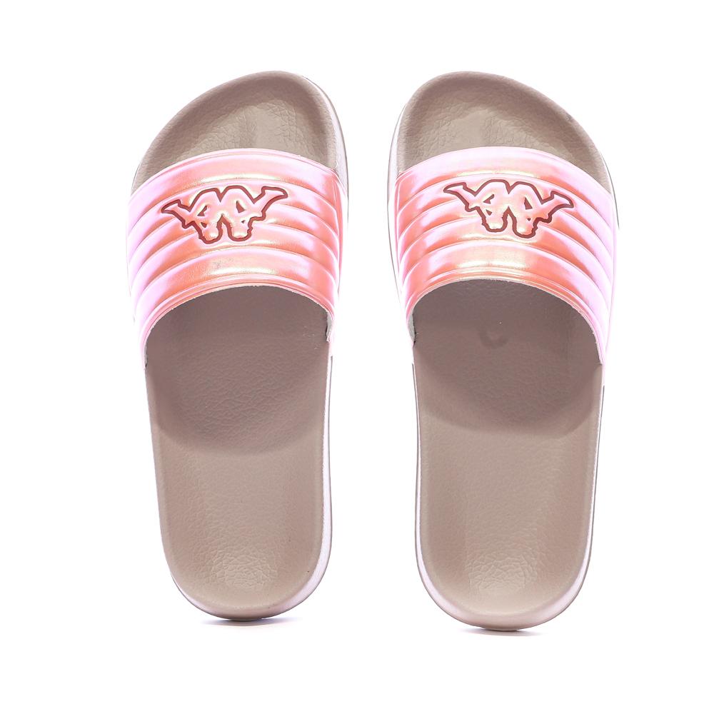 Claquettes Mauve/Rose Fille Kappa Logo Searl vue 3