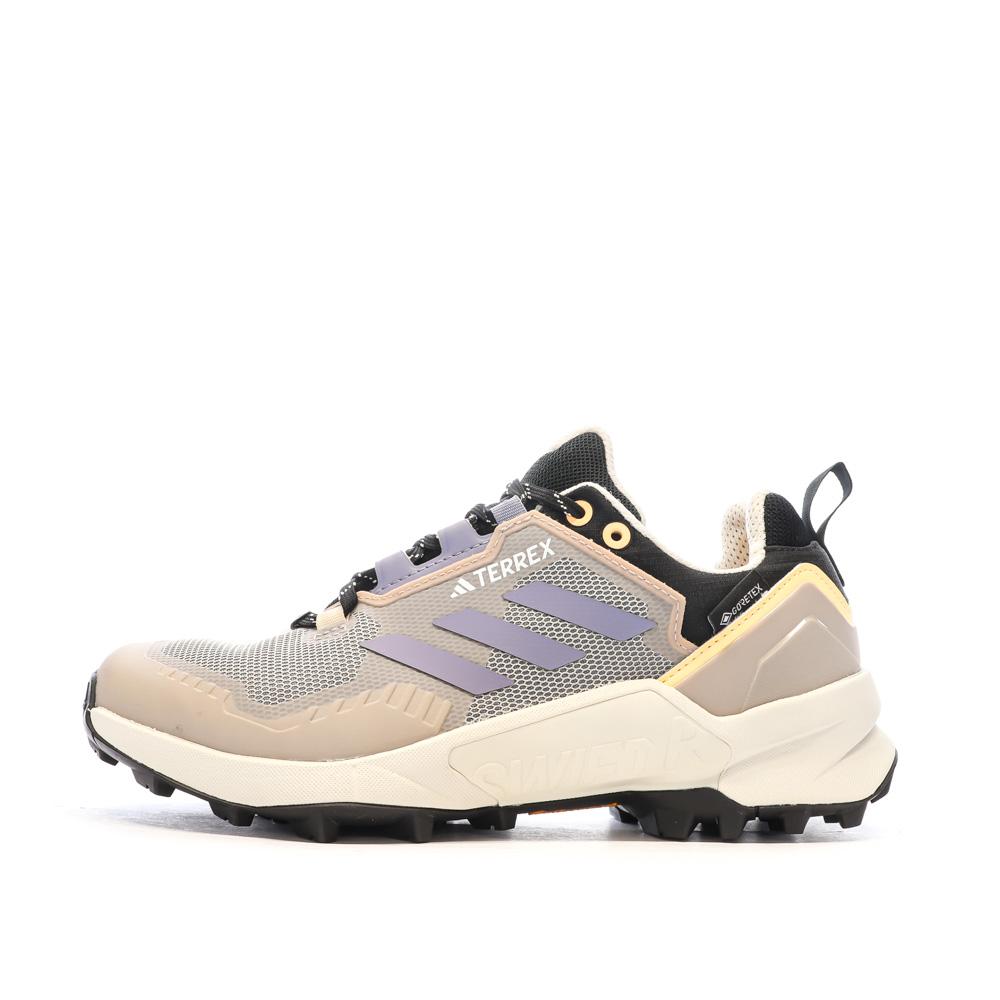 Chaussures de trail Marron/Mauve Femme Adidas Terrex Swift pas cher