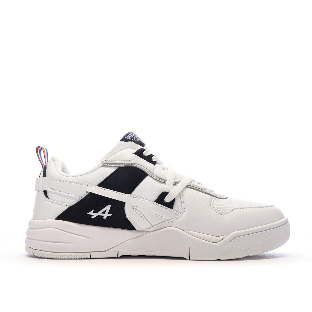 Baskets Blanches/Noires Kappa Iset 1 Alpine F1 vue 2
