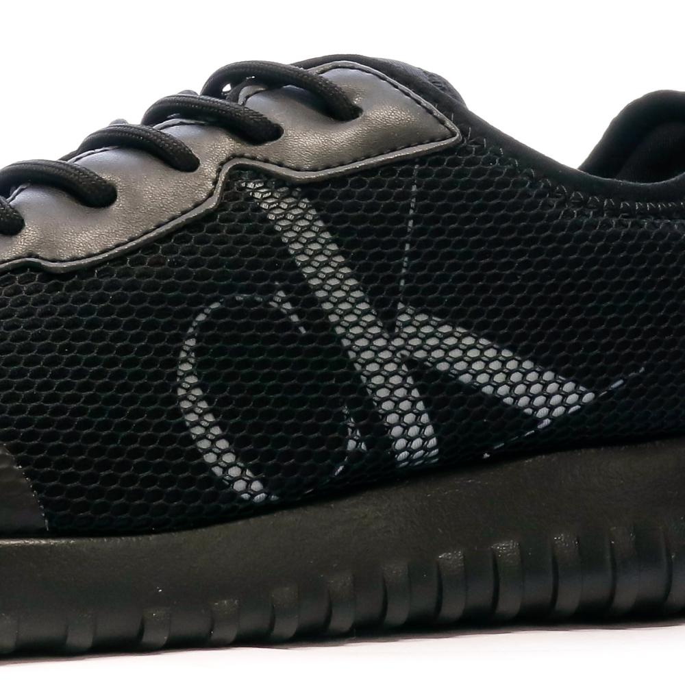 Baskets Noir Homme Calvin Klein Jeans Sporty Runner Eva vue 7