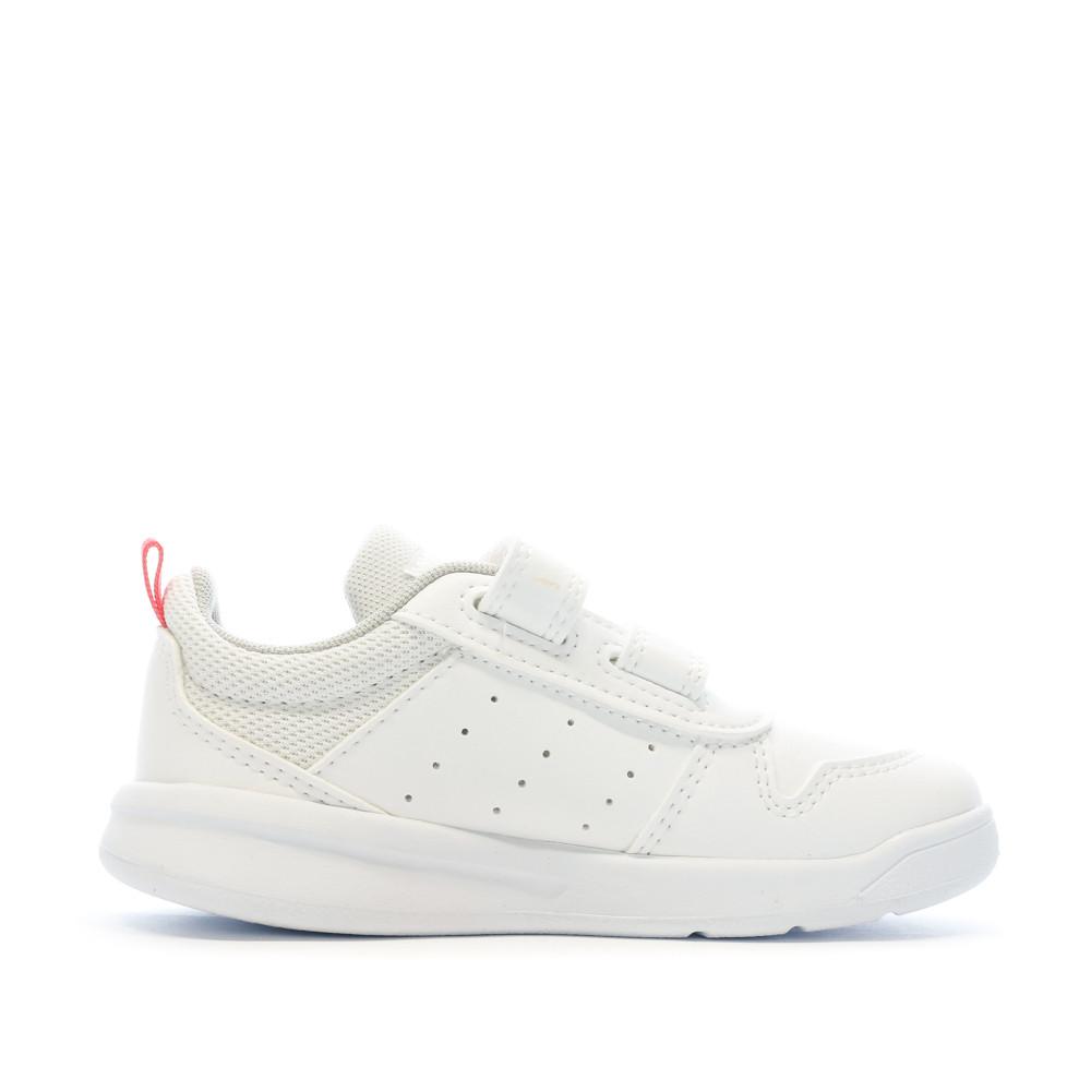 Baskets Blanches Fille Adidas Tensaur vue 2