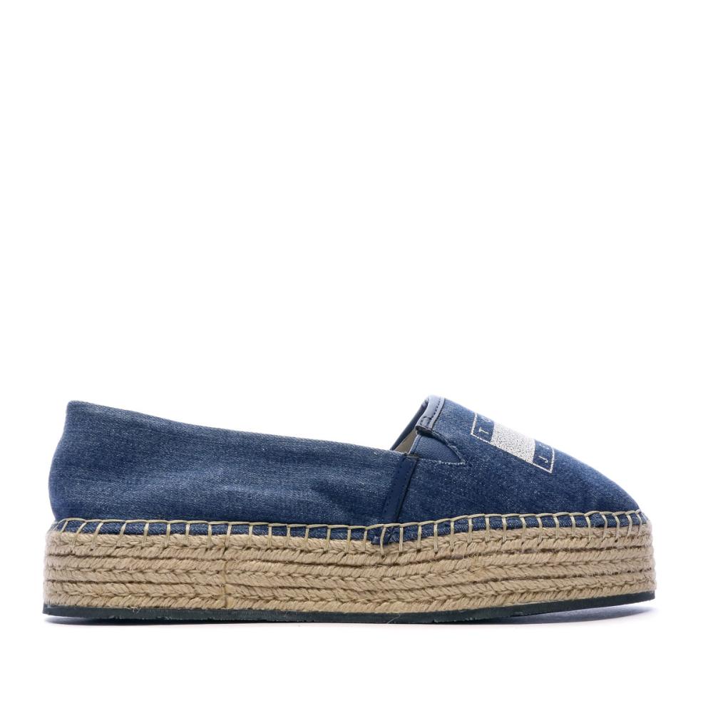 Espadrilles Bleu Jeans Femme Tommy Hilfiger Winnie vue 2