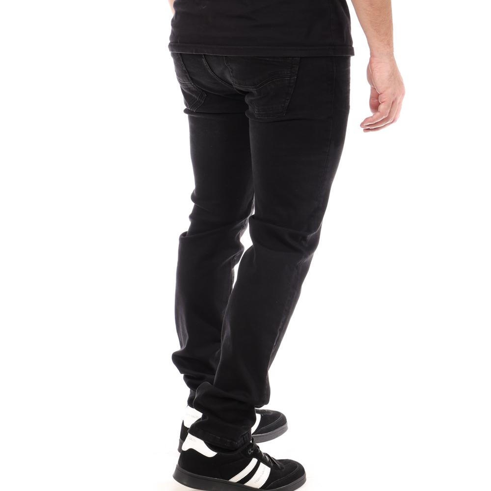 Jean Slim Noir Homme RMS26 5720 vue 2