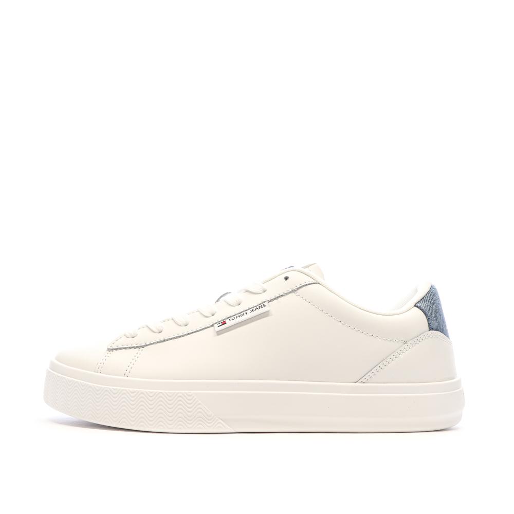 Baskets Blanches Homme Tommy Hilfiger Cupsole pas cher