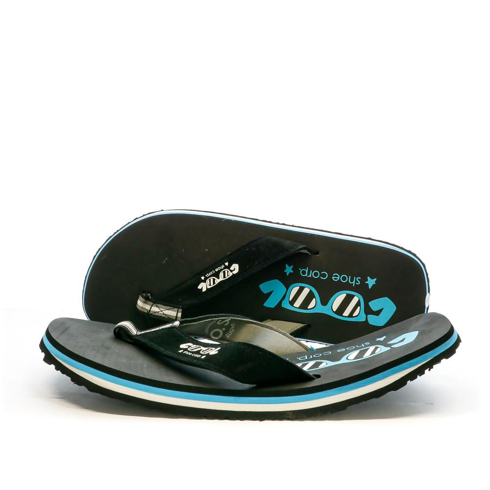 Tongs Noir/Bleu Homme Cool Shoe Original Slight pas cher