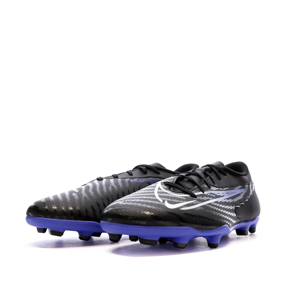 Chaussures de football Noir/Bleu Homme Nike Phantom Gx vue 6