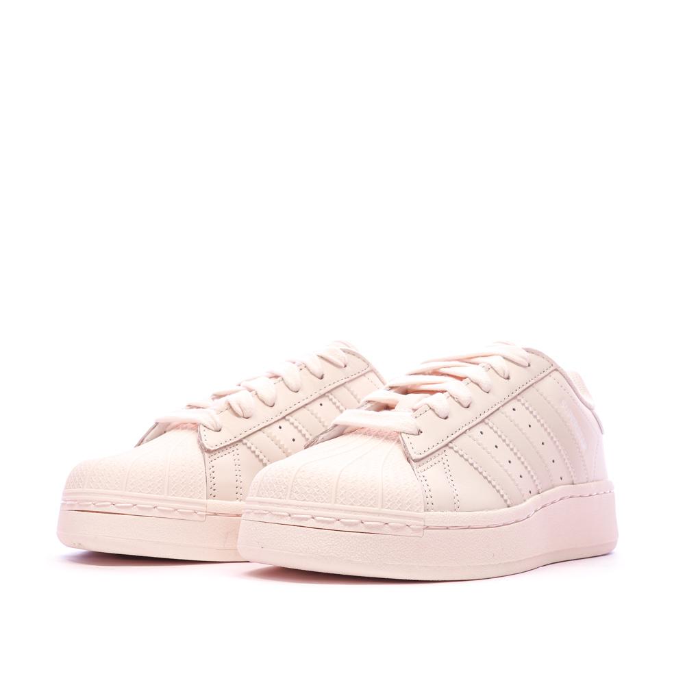 Baskets Rose Fille Adidas Superstar Xlg vue 6