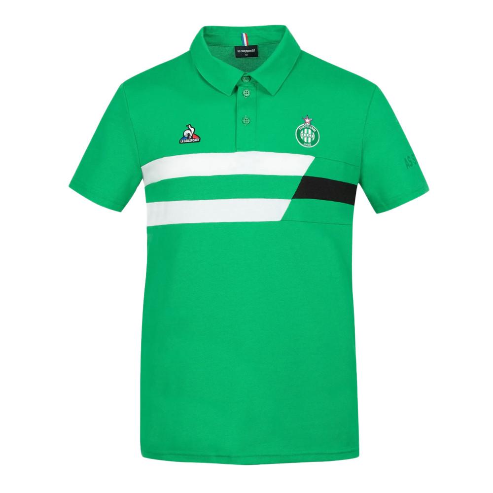 ASSE Polo Vert Homme Le Coq Sportif 2021/2022 pas cher