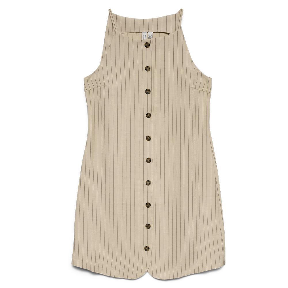 Robe Écru Femme Vero Moda Kiara vue 2