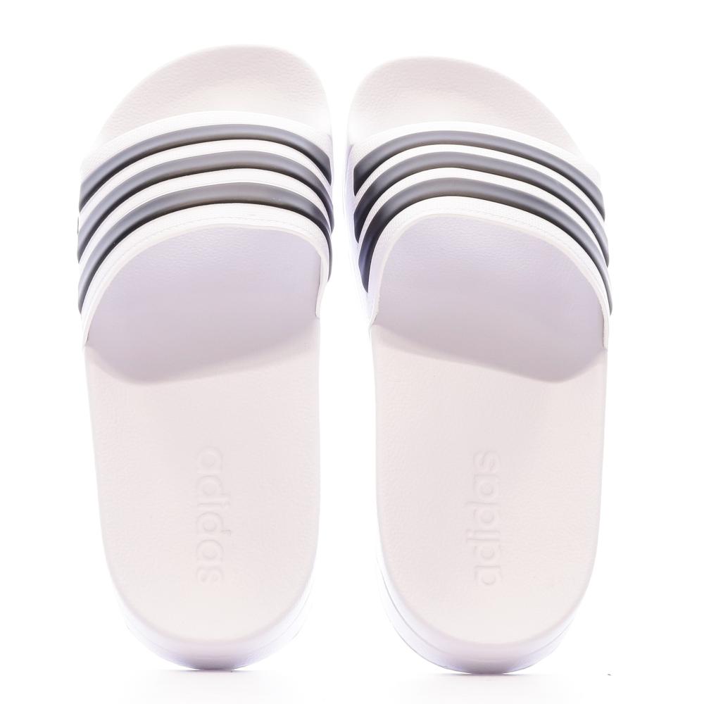 Claquettes Blanches Homme Adidas Adilette Shower vue 3