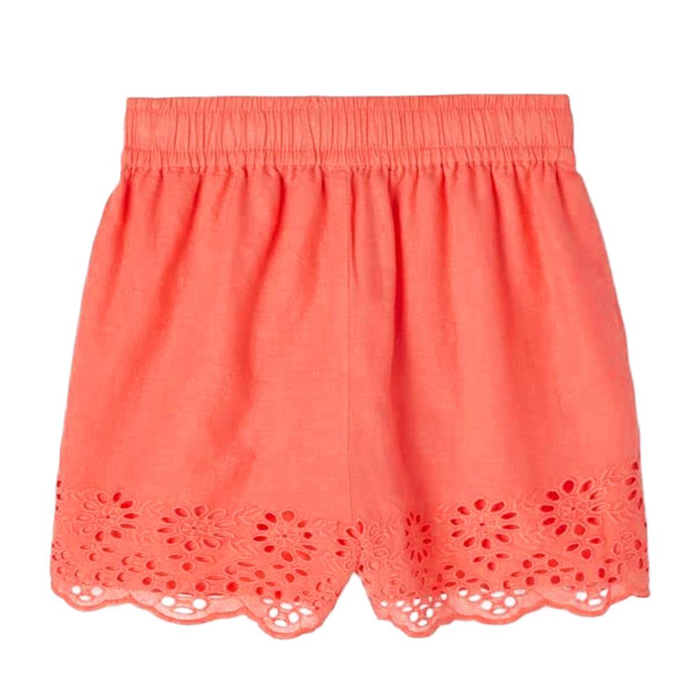 Short Orange Fille Name it Flema vue 2