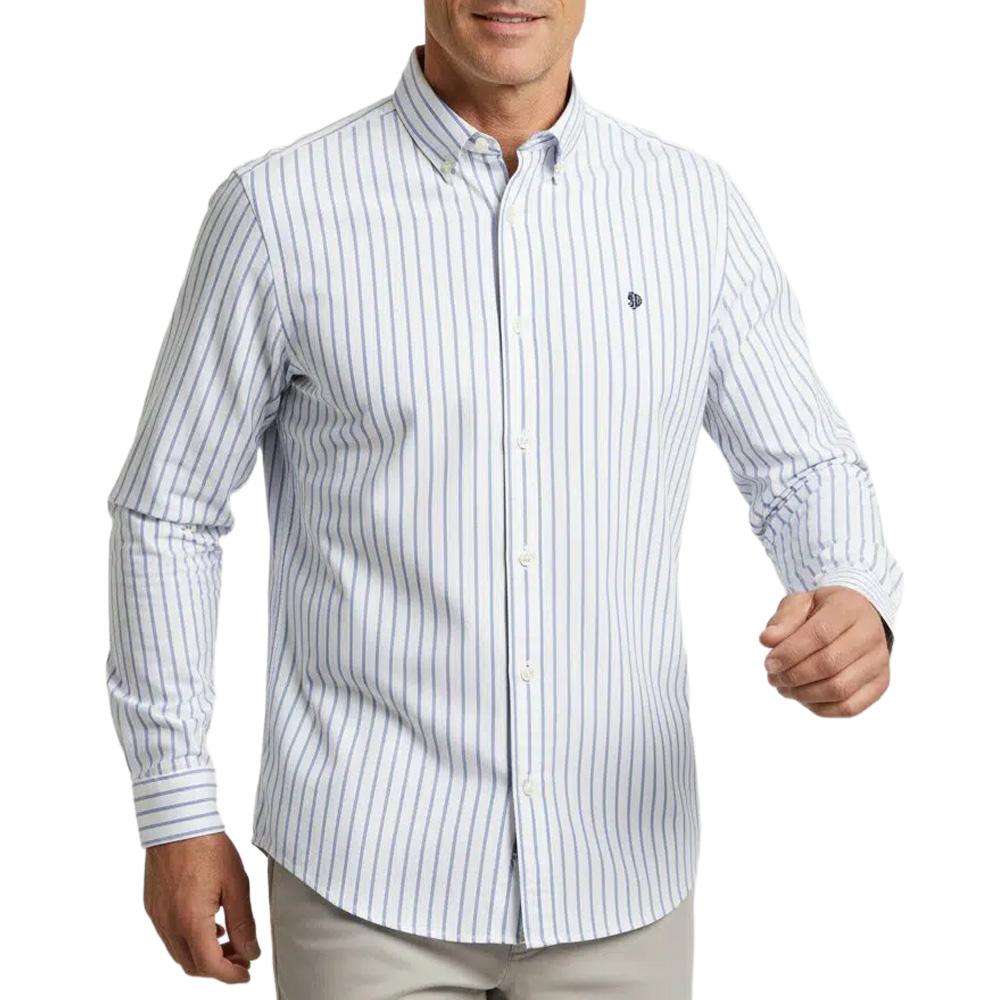 Chemise Bleu Homme Superdry Preppy 1 pas cher