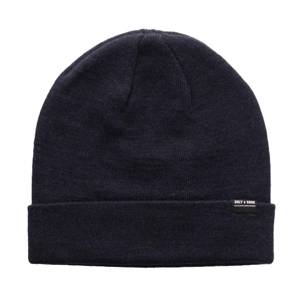 Bonnet Marine Homme Only & Sons Sevan pas cher