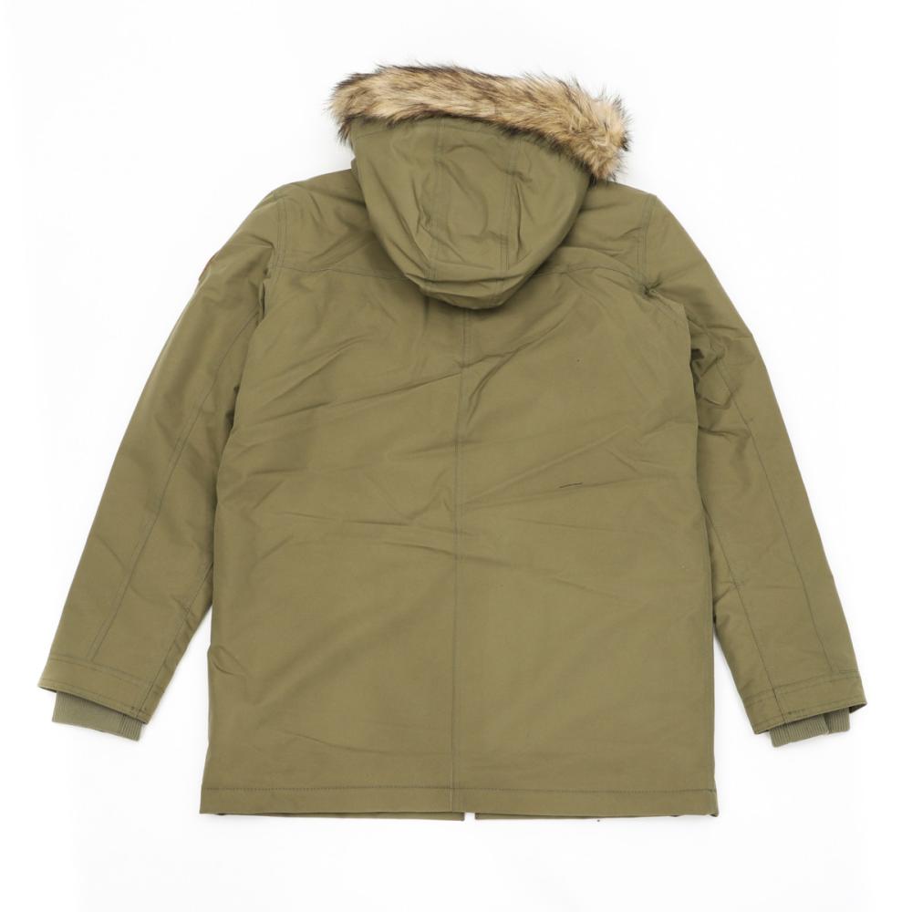 Parka Kaki Garçon Quiksilver Ferris vue 2
