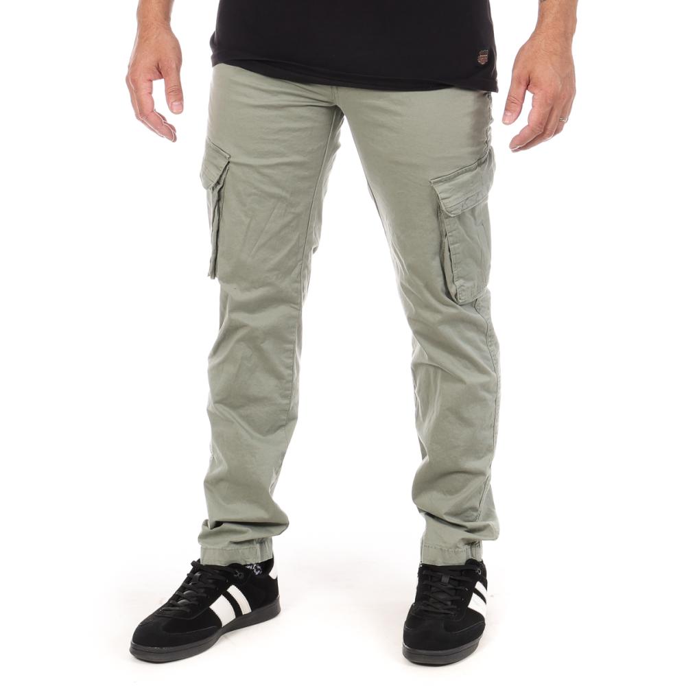 Pantalon Vert kaki Homme Paname Brothers Live pas cher