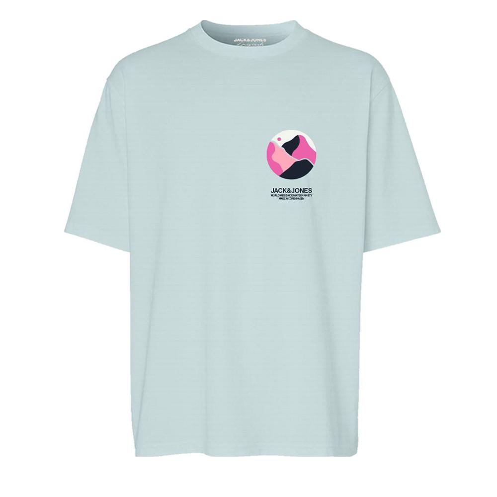 T-shirt Bleu Homme Jack & Jones Lafayette pas cher