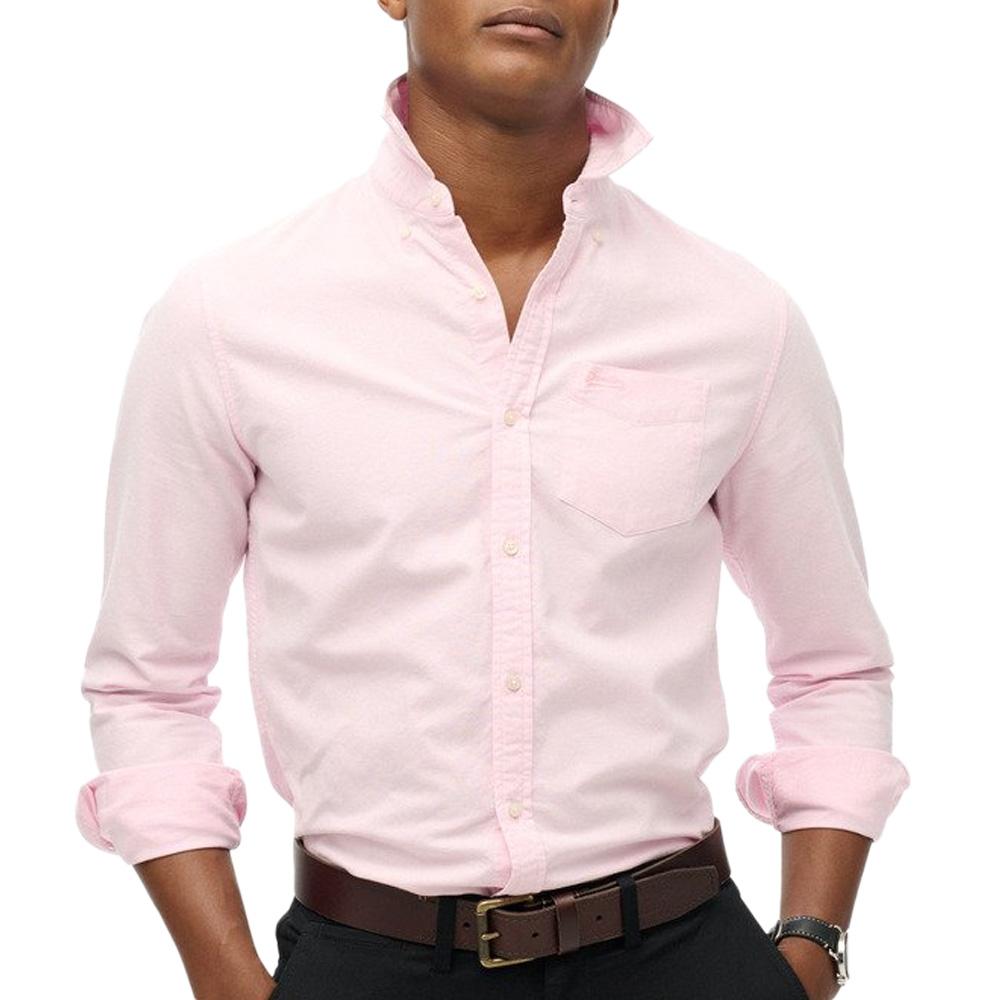 Chemise Rose Homme Superdry Oxford pas cher