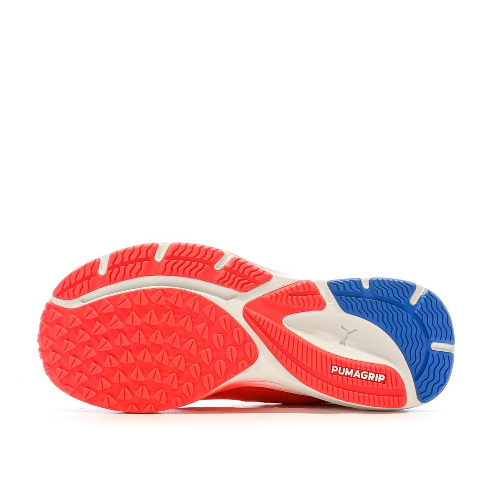 Chaussures de Running Rouge Femme Puma Velocity Nitro 2 vue 5