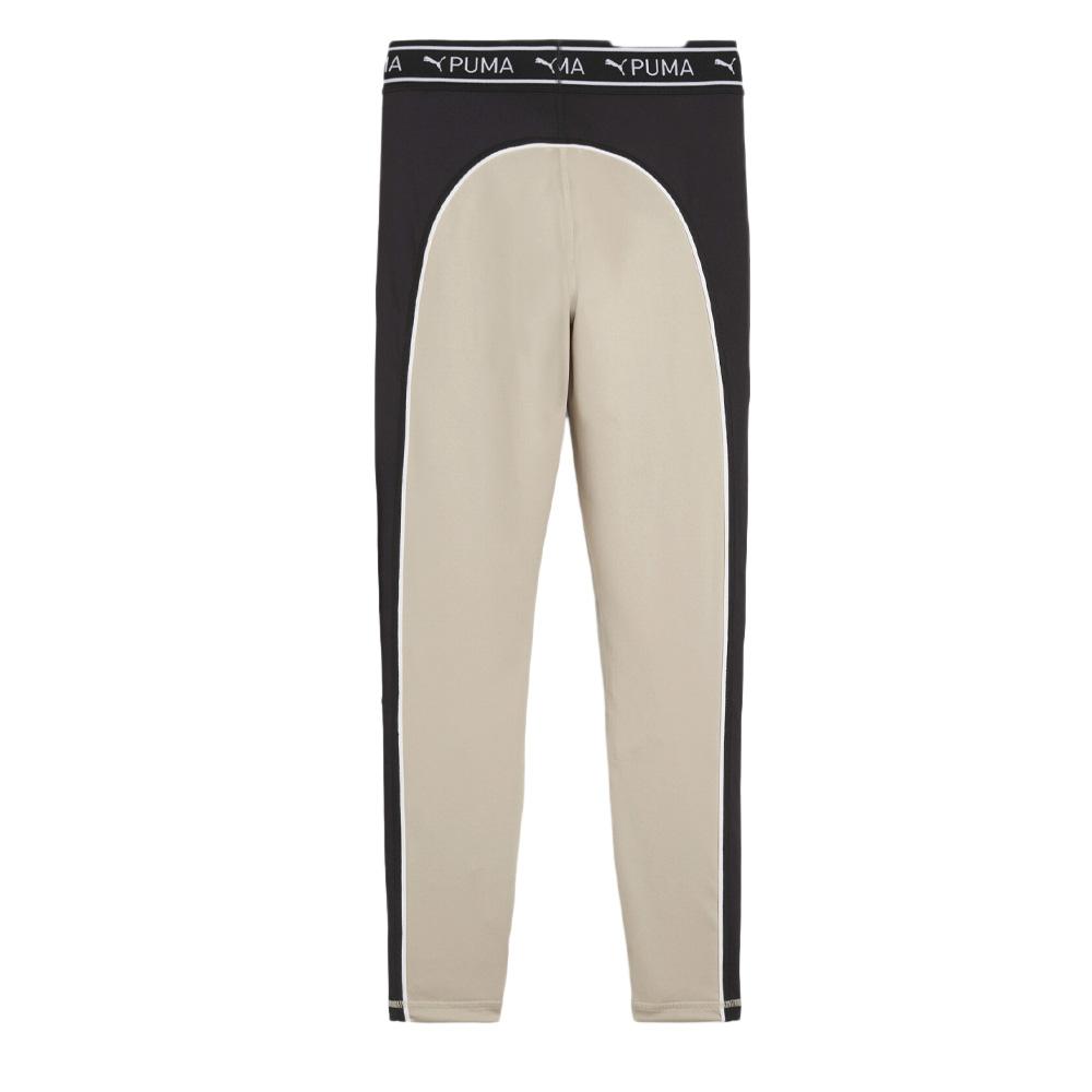 Legging Beige/Jaune Fluo/Noir Femme Puma 525027 vue 2