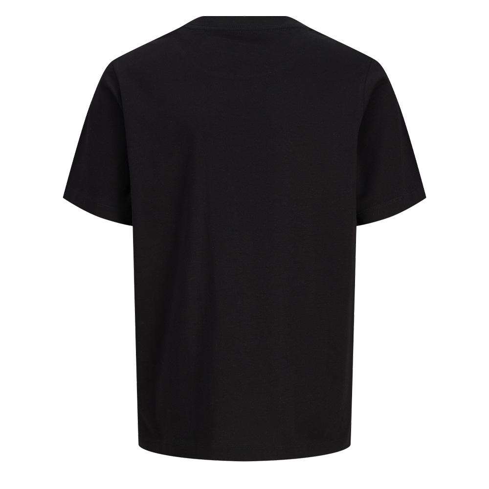 Camiseta negra para niño Jack & Jones Montauk Tipo Front ver 2