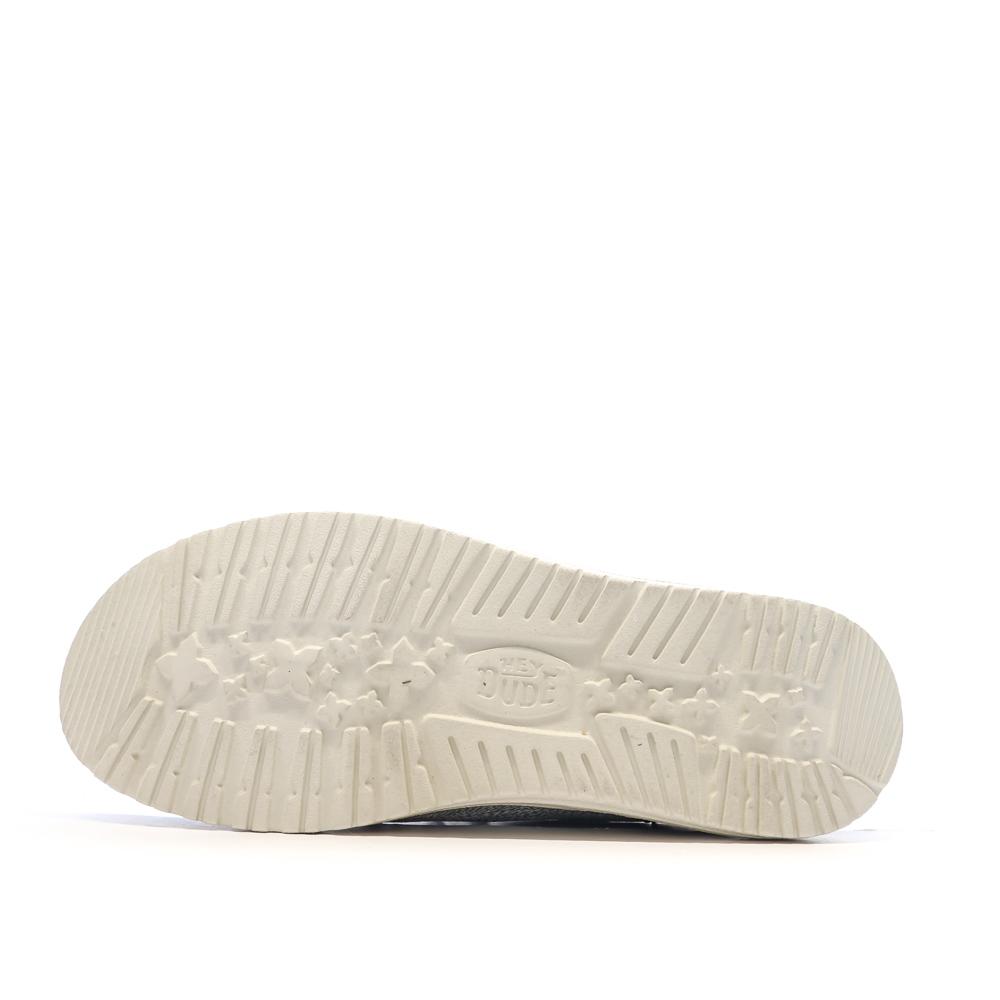 Chaussures Grises Homme Hey Dude Wally Funk vue 5