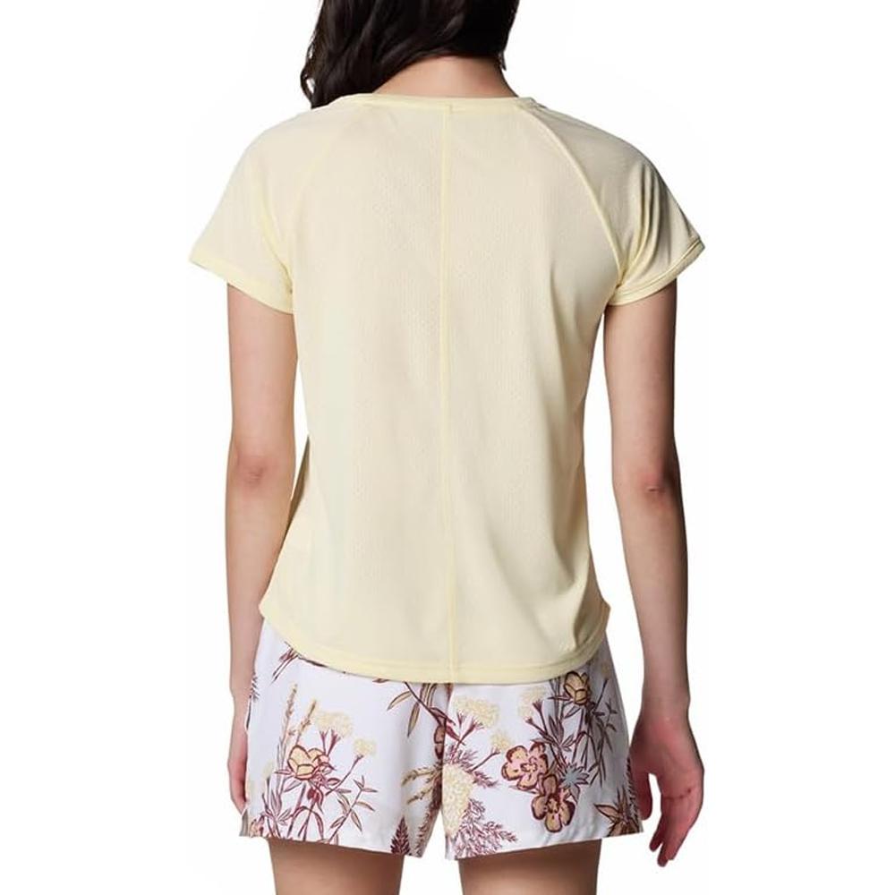 T-Shirt Jaune Femme Columbia Bogota vue 2