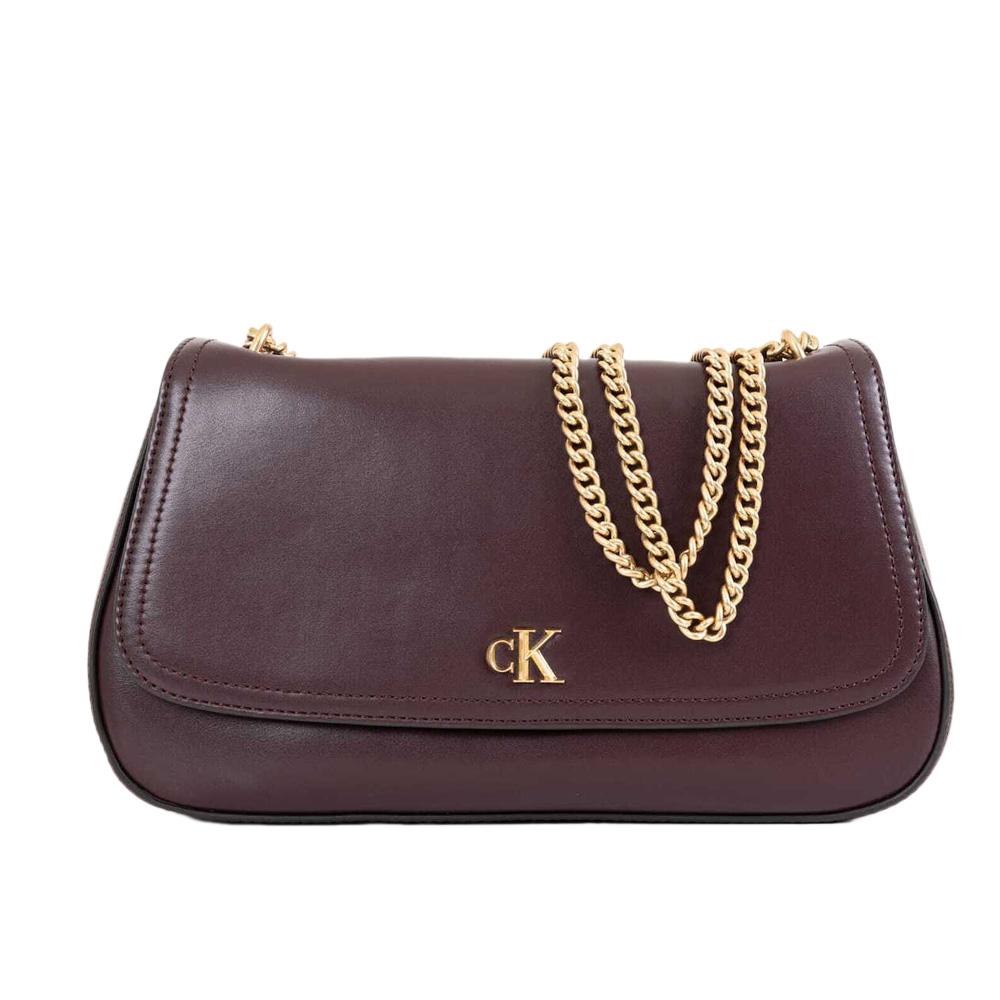 Sac à bandoulière Marron Femme Calvin Klein Jeans Chain pas cher