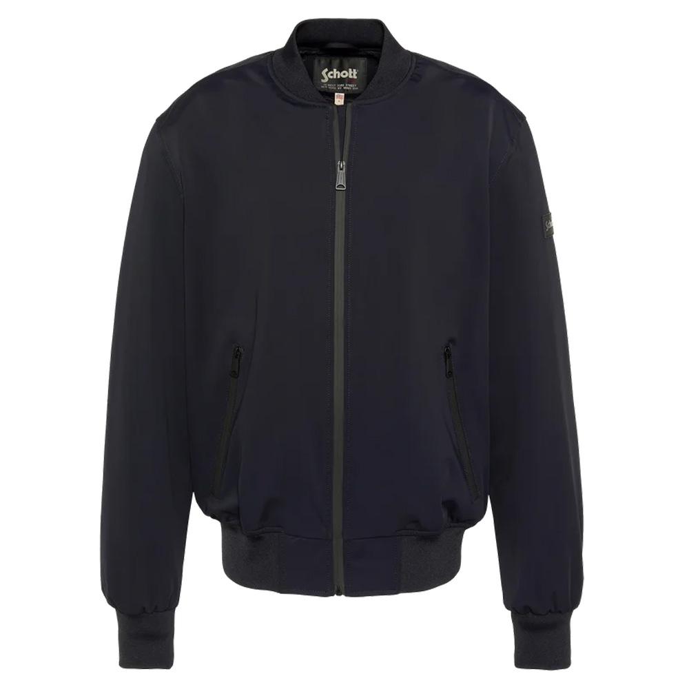 Veste Bomber Noir Homme Schott LAYTON pas cher