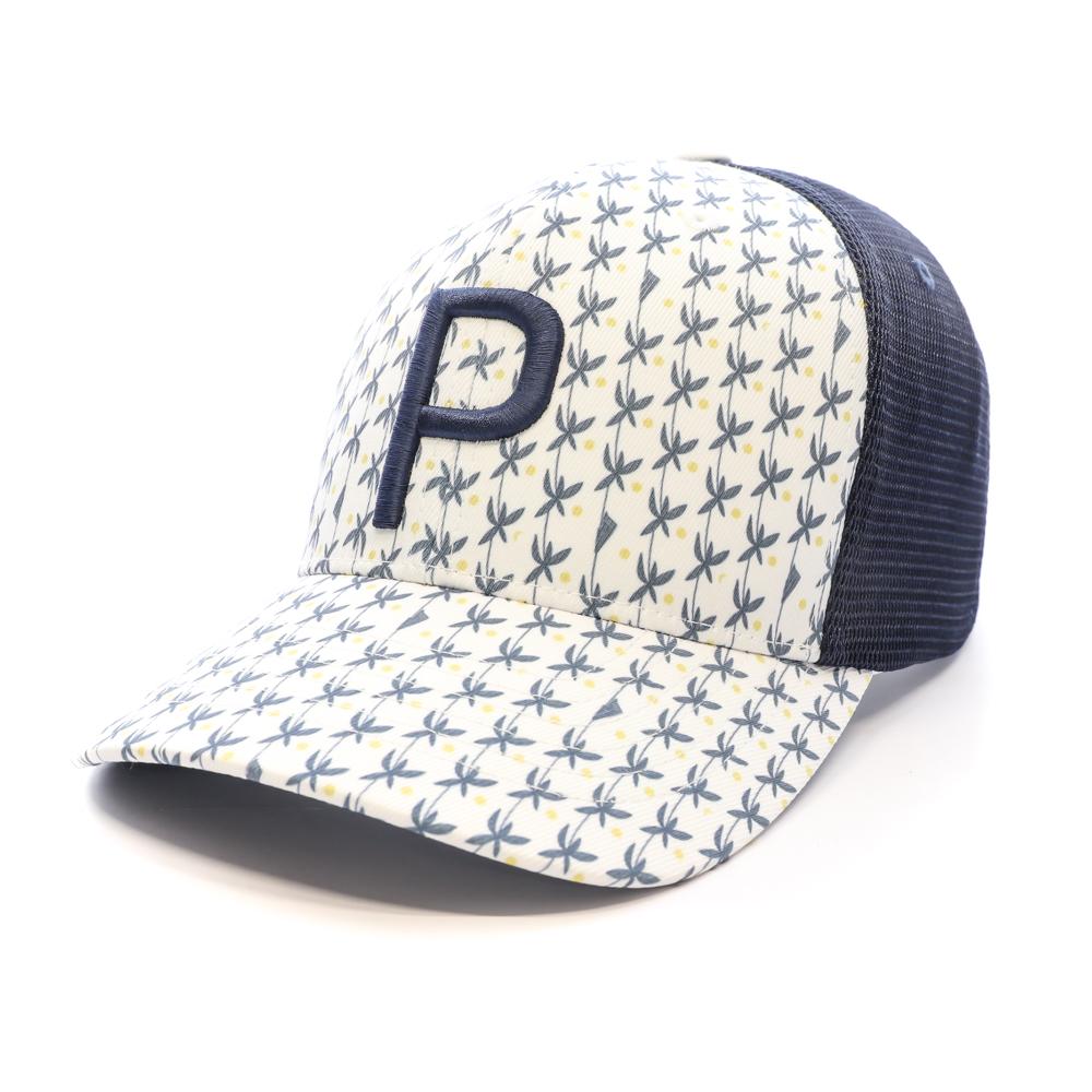 Casquette Blanche/Marine Homme Puma Palms pas cher
