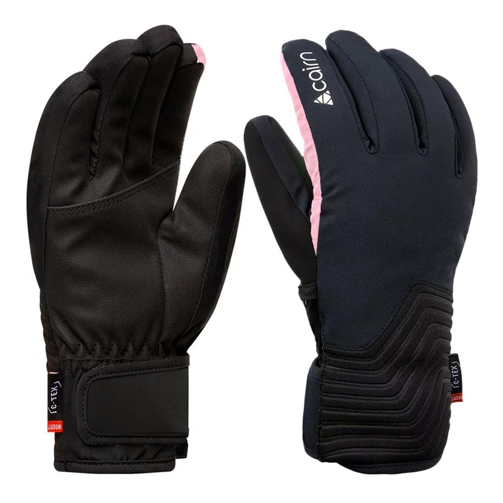 Gants de Ski Noir/Rose Femme Cairn Elena pas cher