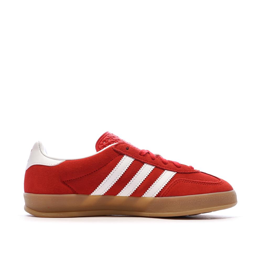 Gazelle Baskets Rouge Femme Adidas Gazelle vue 2