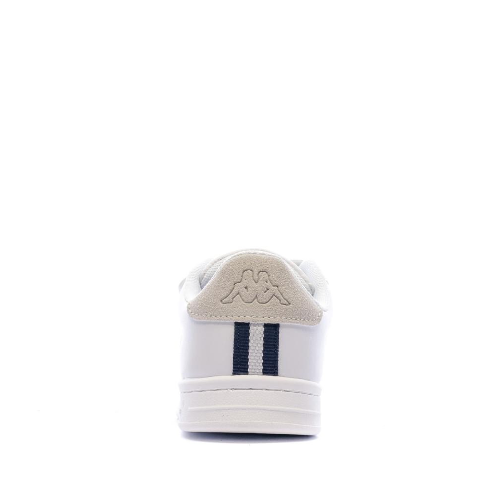 Baskets Blanches Enfant Kappa Logo Alpha 2V 311CFQW vue 3
