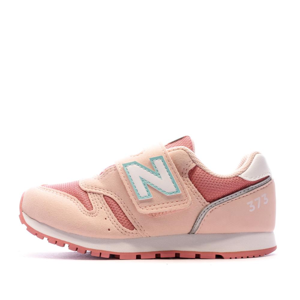 Baskets Rose Fille New Balance 373 pas cher