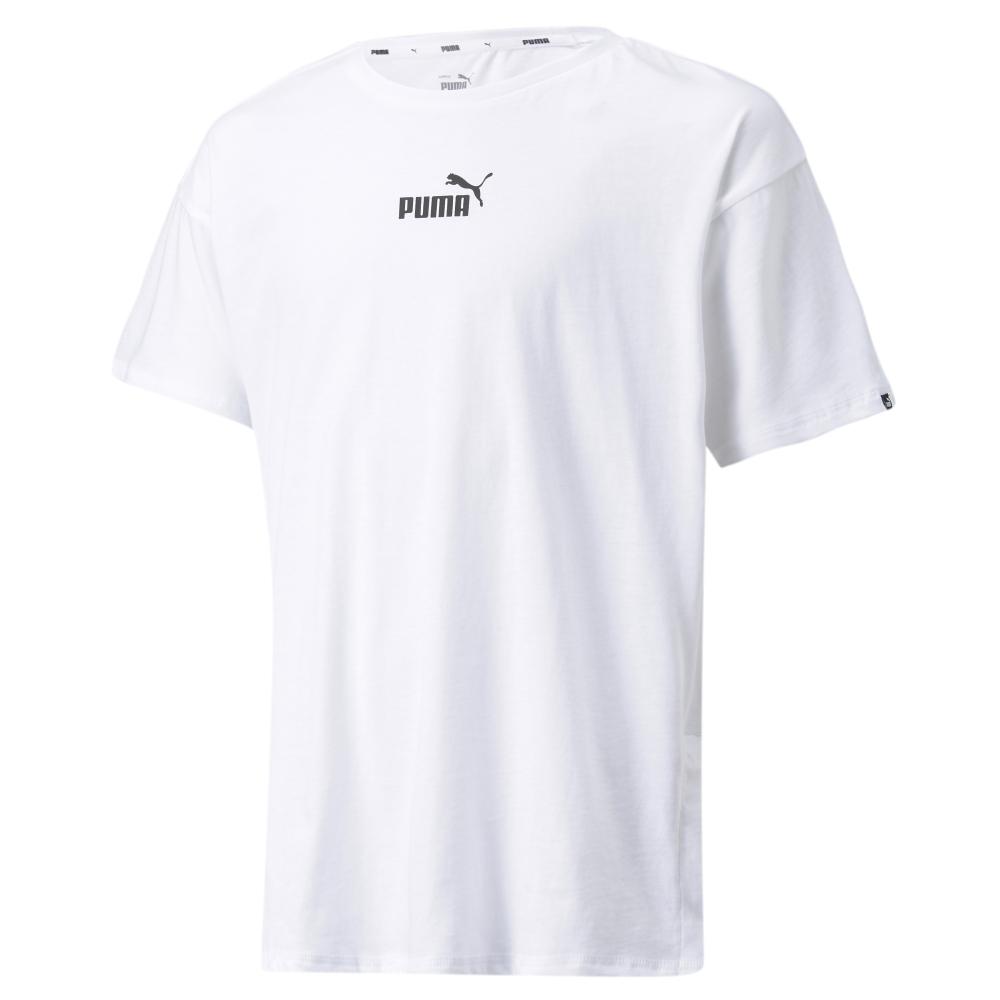T-shirt Blanc Garçon Puma Power Elongated pas cher