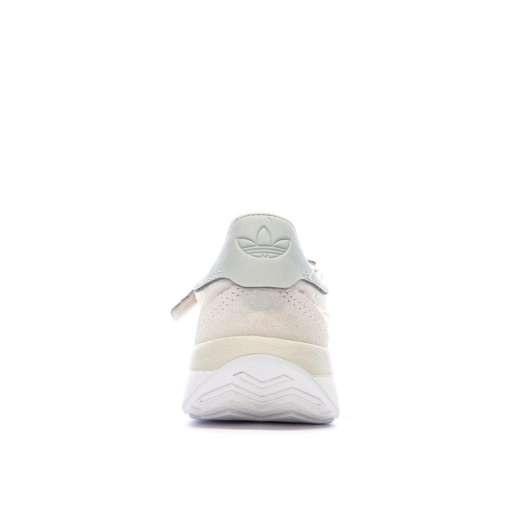 Baskets Beiges/Roses Fille Adidas Country Xlg vue 3