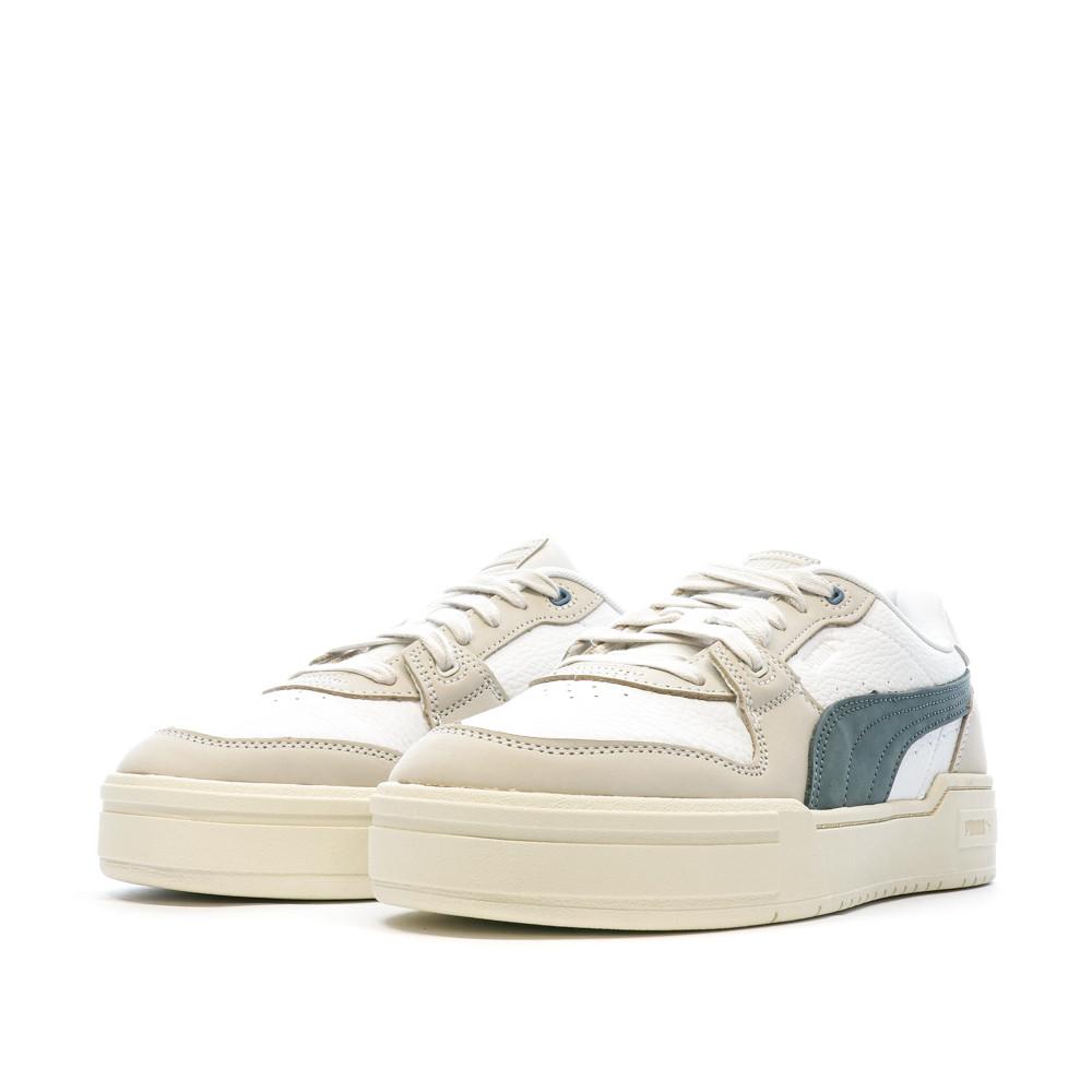 Baskets Blanc/Beige/Vert Homme Puma Ca Pro Lux vue 6
