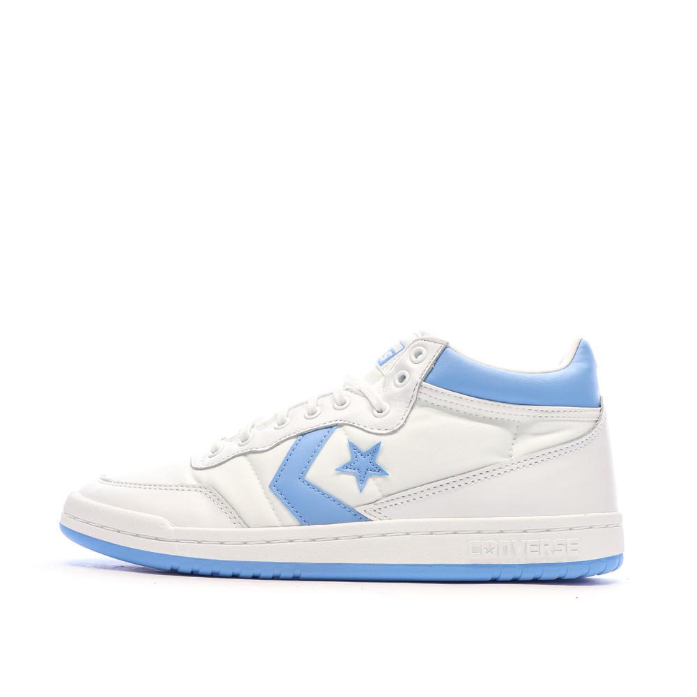 Baskets Blanches/Bleues Homme Converse Fastbreak pas cher