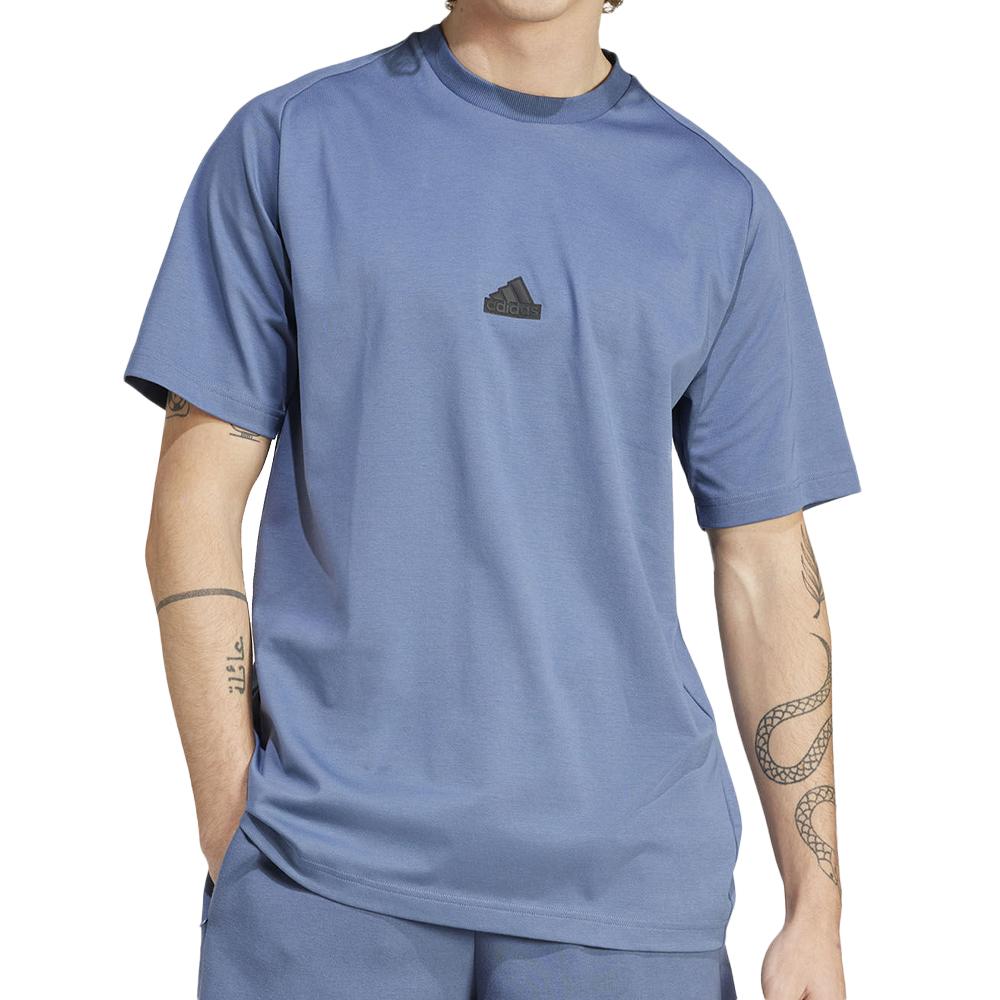 T-shirt Bleu Homme Adidas IR5234 pas cher