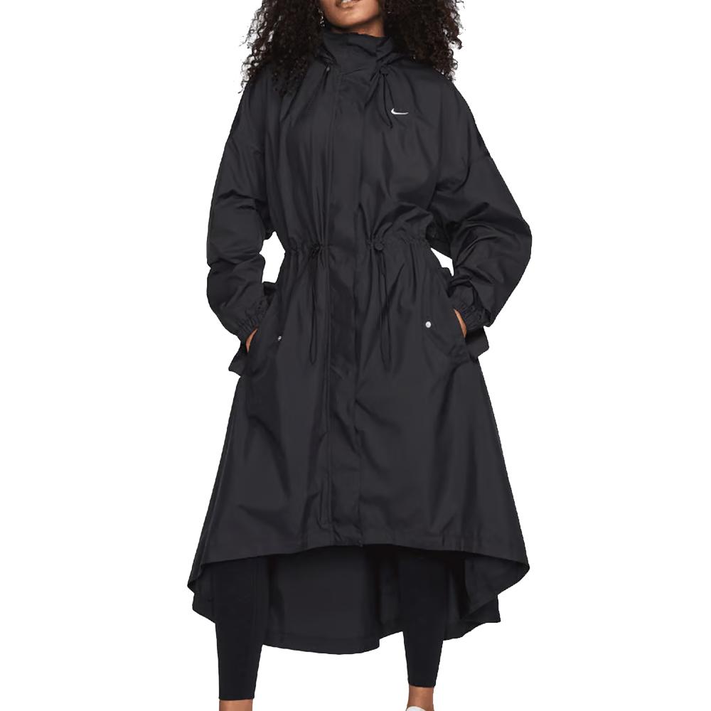 Trench Noir Femme Nike Nsw pas cher