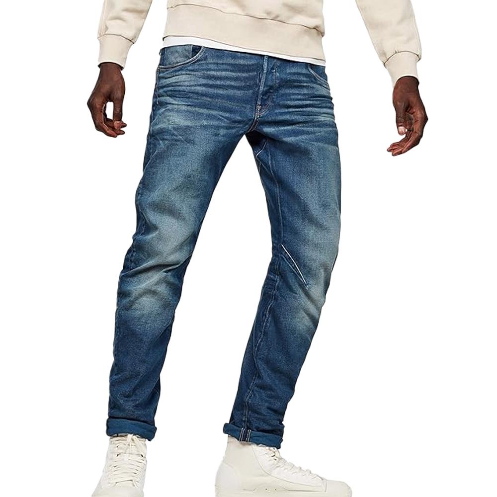 Jean Bleu Délavé Homme G-Star RAW 50783 pas cher