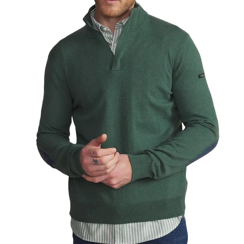 Pull Vert Homme TBS Pull MALIK pas cher
