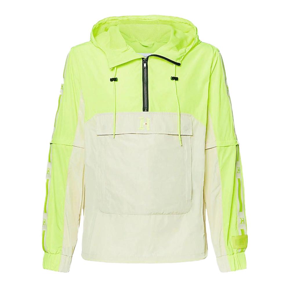 Veste Coupe-vent Jaune fluo Homme Tommy Hilfiger Tracksulit pas cher