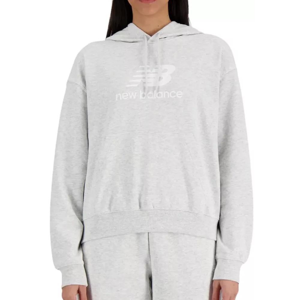 Sweat Gris Femme New Balance French Terry pas cher