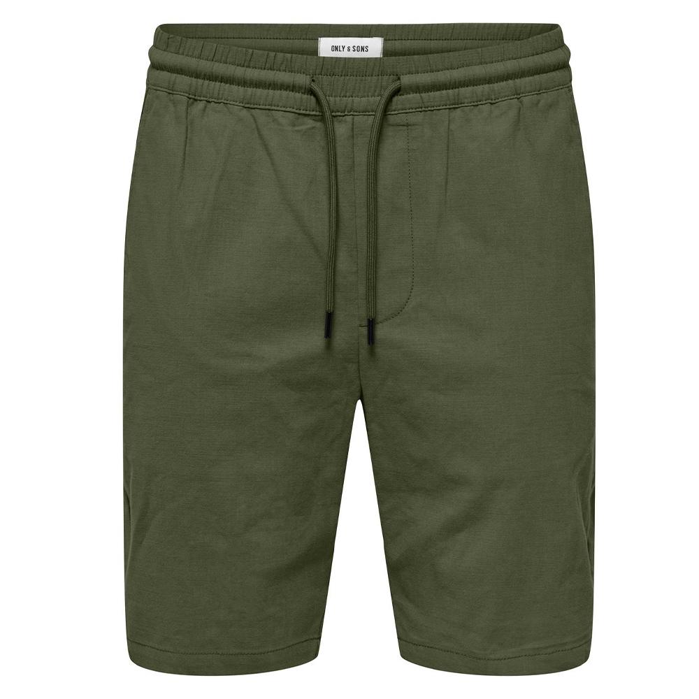 Short Vert Homme Only & Sons Capri pas cher