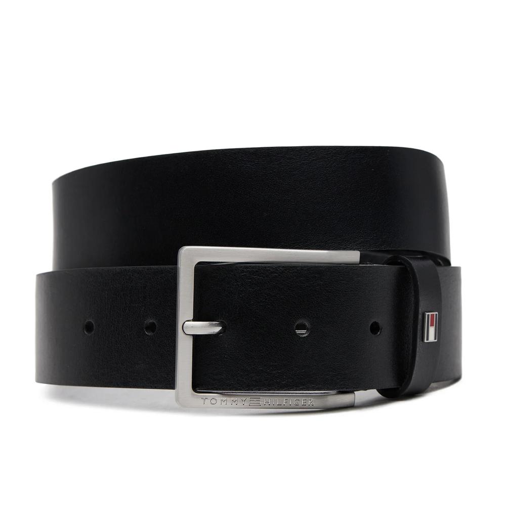 Ceinture Noire Homme Tommy Hilfiger Oliver pas cher