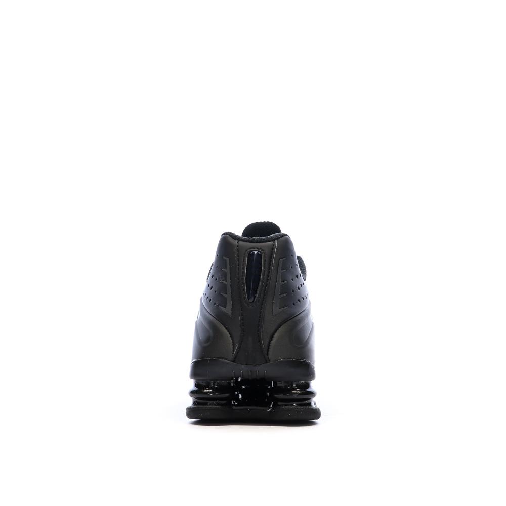 Baskets Noires Homme Nike Shox R4 vue 3
