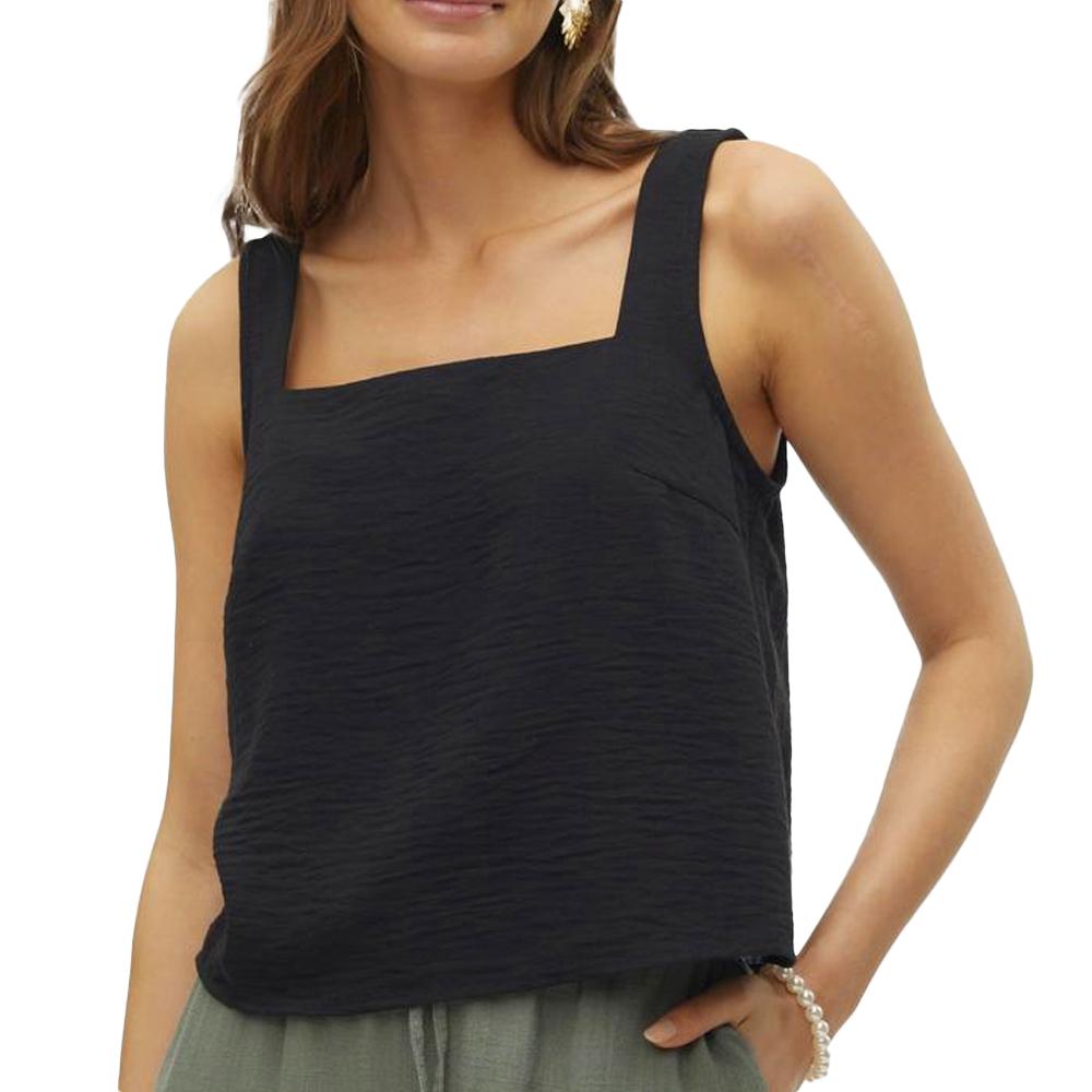 Top Noir Femme Vero Moda Kita pas cher